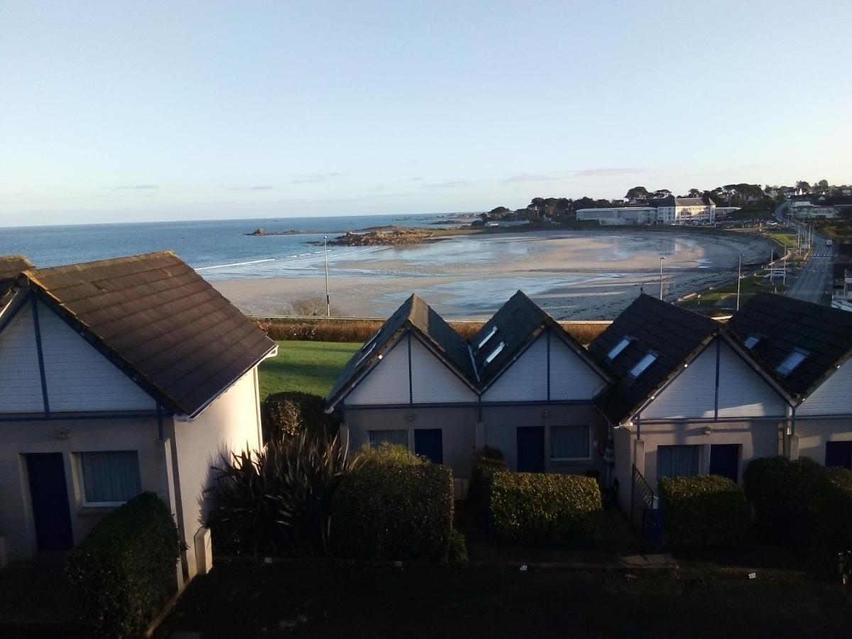 Maisonnette Vue Mer Panoramique Trestel Plage 4 Personnes Trevou-Treguignec Bagian luar foto
