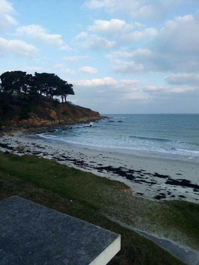 Maisonnette Vue Mer Panoramique Trestel Plage 4 Personnes Trevou-Treguignec Bagian luar foto